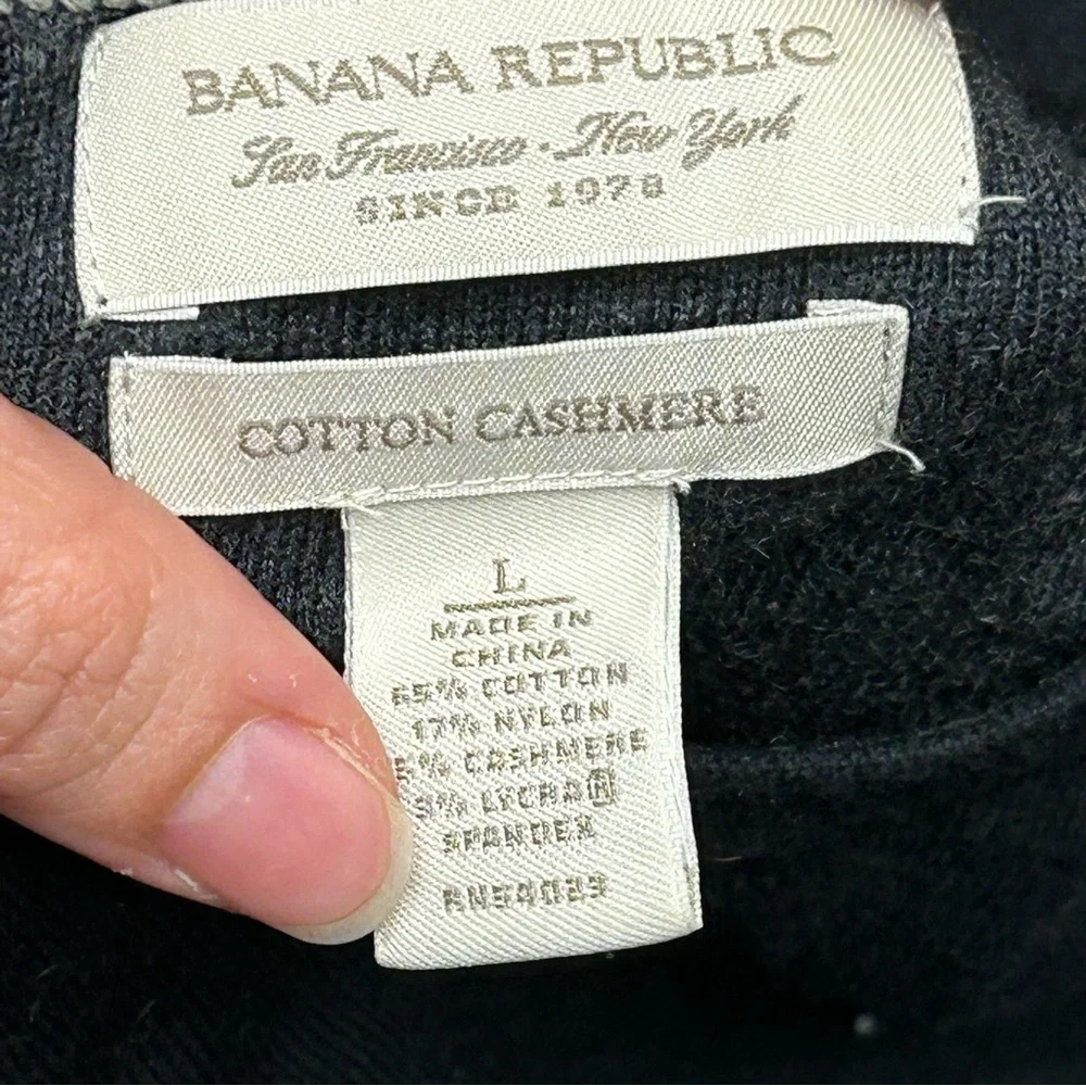 Banana republic‎ cotton cashmere sweater